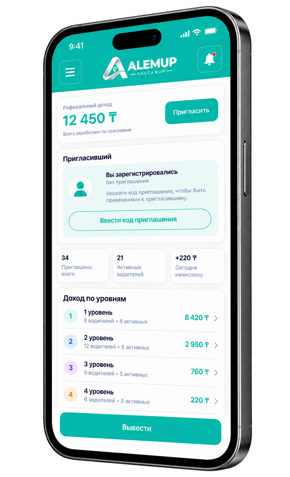 Личный кабинет пассажира